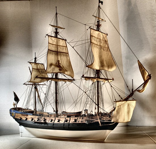 Blackbeard's Queen Anne's Revenge Image of the Queen Anne's Revenge