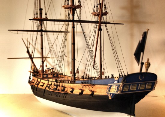 Blackbeard's Queen Anne's Revenge Image of the Queen Anne's Revenge