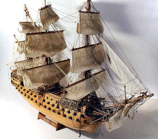 HMS Victory before restoration