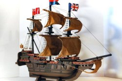Mayflower model restoration