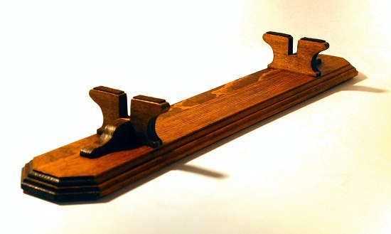 Image of model ship stand